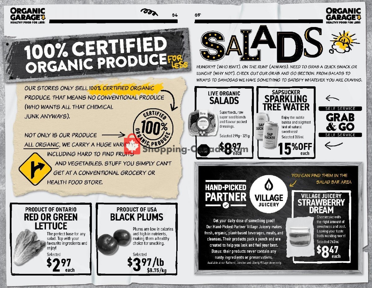 Organic Garage flyer from Wednesday June 22, 2022 to Wednesday July 6, 2022 - page 3