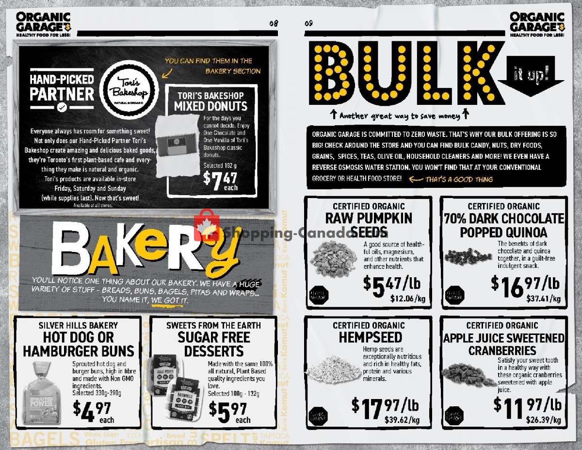 Organic Garage flyer from Wednesday June 22, 2022 to Wednesday July 6, 2022 - page 5