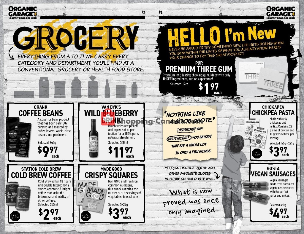 Organic Garage flyer from Wednesday June 22, 2022 to Wednesday July 6, 2022 - page 7