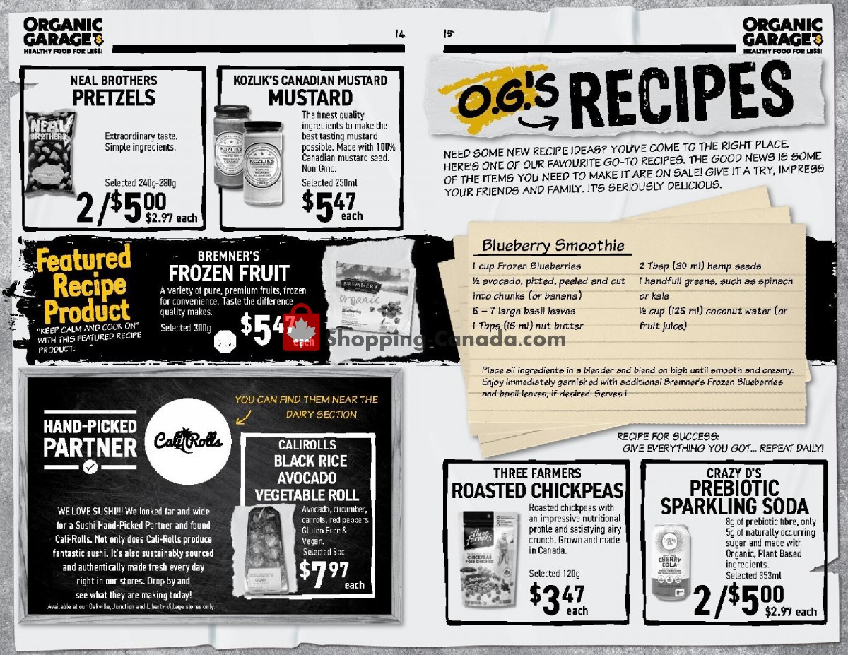 Organic Garage flyer from Wednesday June 22, 2022 to Wednesday July 6, 2022 - page 8