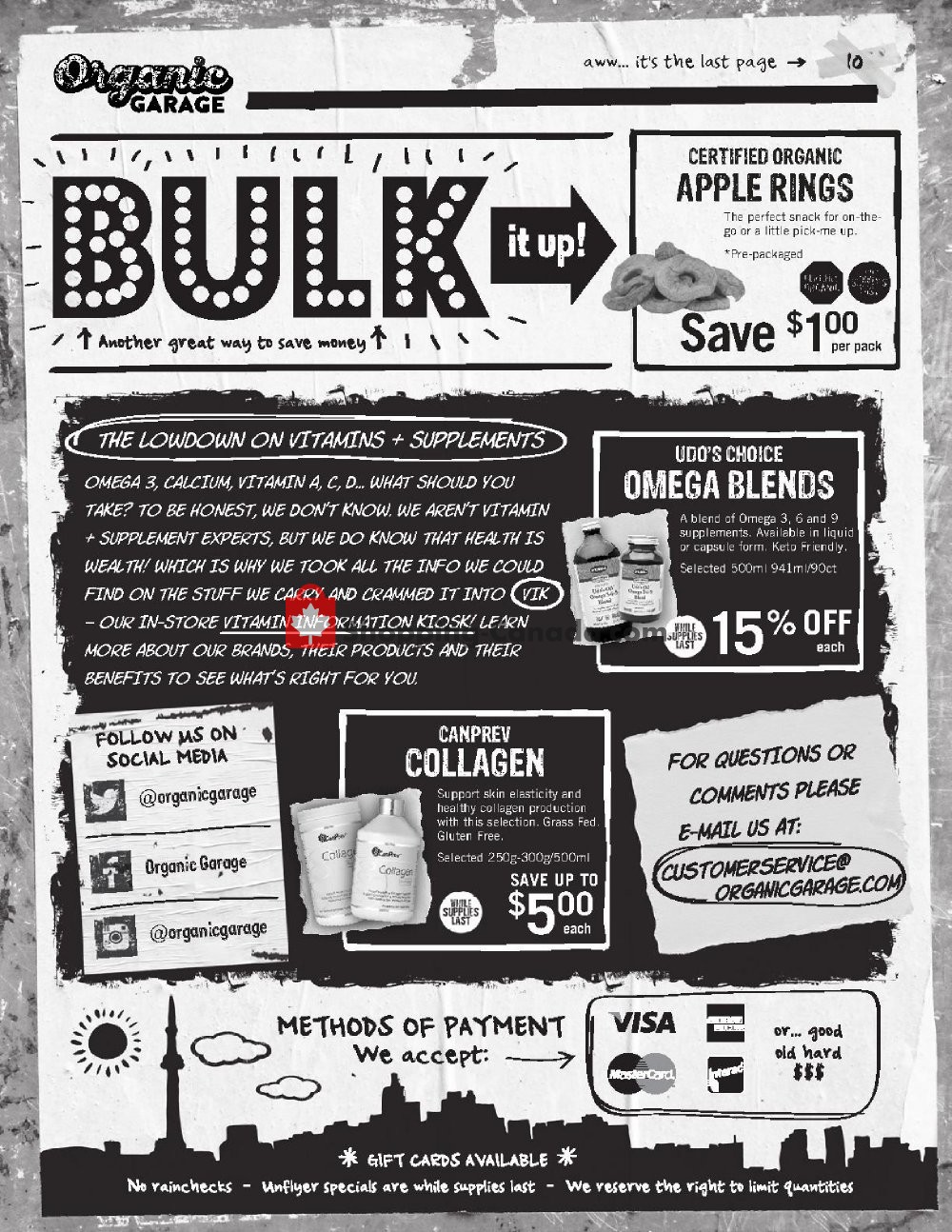 Organic Garage flyer from Wednesday April 22, 2020 to Wednesday May 6, 2020 - page 10