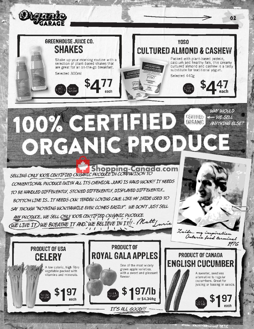 Organic Garage flyer from Wednesday April 22, 2020 to Wednesday May 6, 2020 - page 2