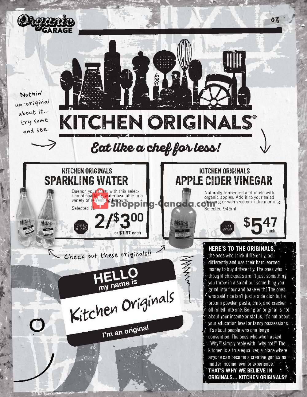 Organic Garage flyer from Wednesday April 22, 2020 to Wednesday May 6, 2020 - page 3