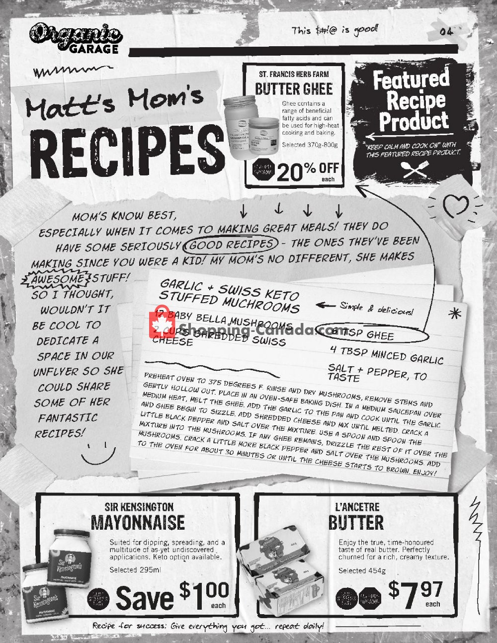 Organic Garage flyer from Wednesday April 22, 2020 to Wednesday May 6, 2020 - page 4