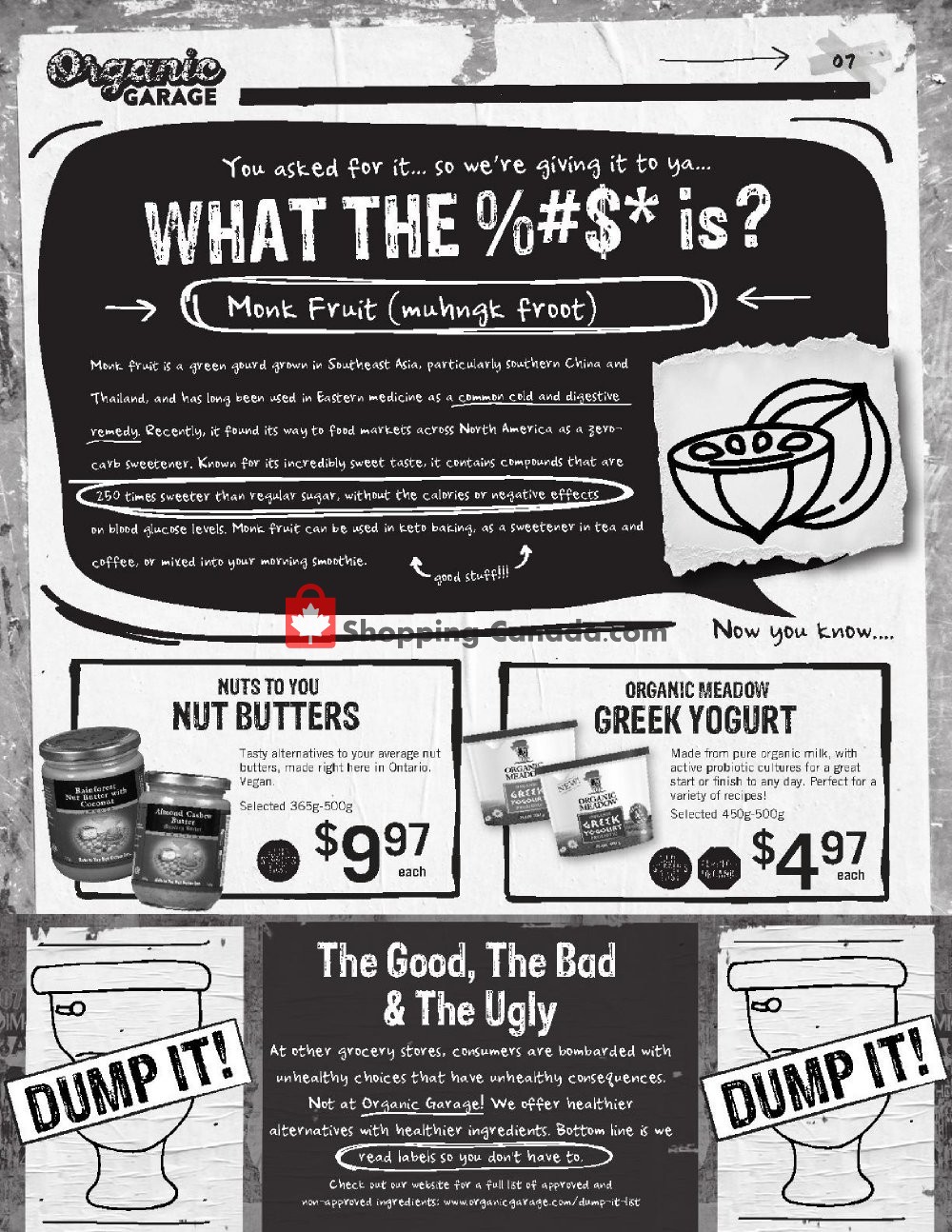 Organic Garage flyer from Wednesday April 22, 2020 to Wednesday May 6, 2020 - page 7