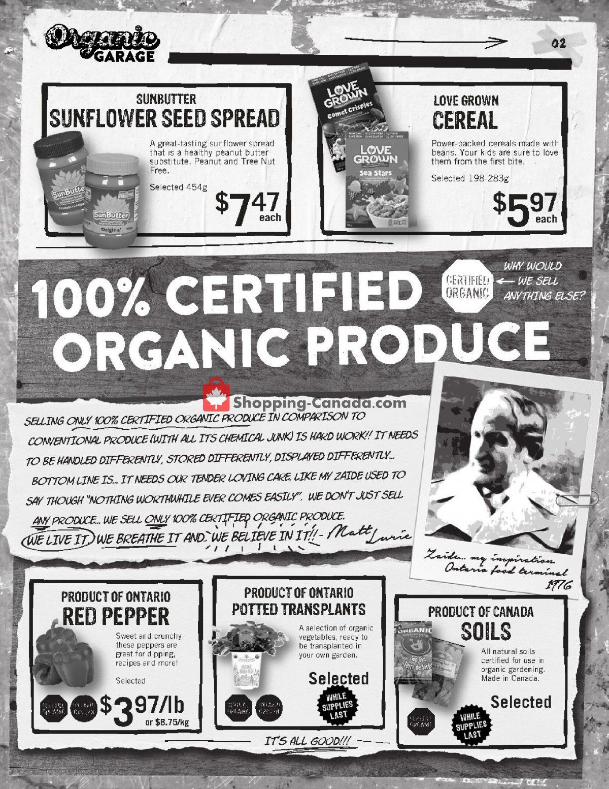 Organic Garage flyer from Wednesday April 28, 2021 to Wednesday May 12, 2021 - page 2