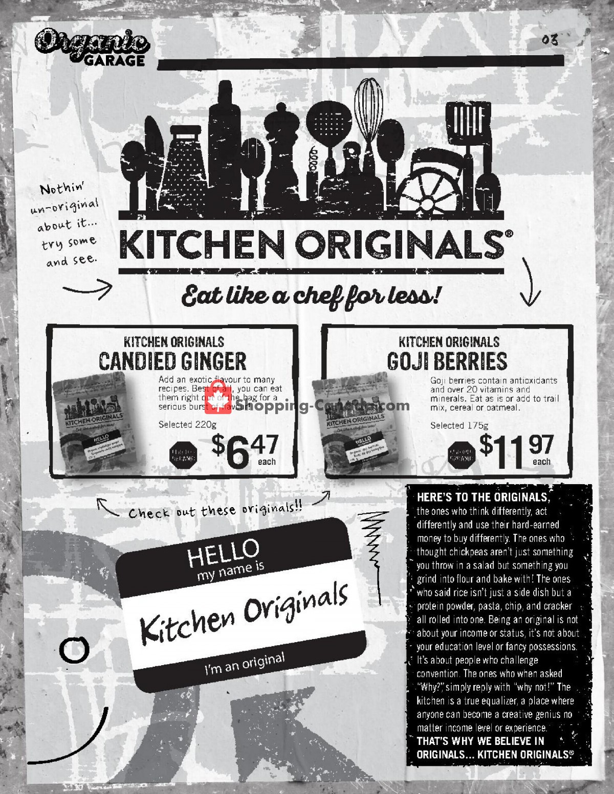 Organic Garage flyer from Wednesday April 28, 2021 to Wednesday May 12, 2021 - page 3