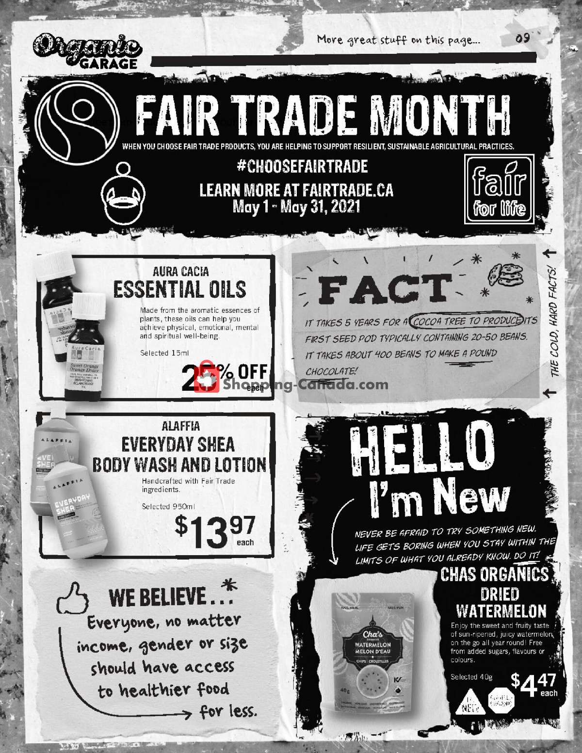 Organic Garage flyer from Wednesday April 28, 2021 to Wednesday May 12, 2021 - page 9