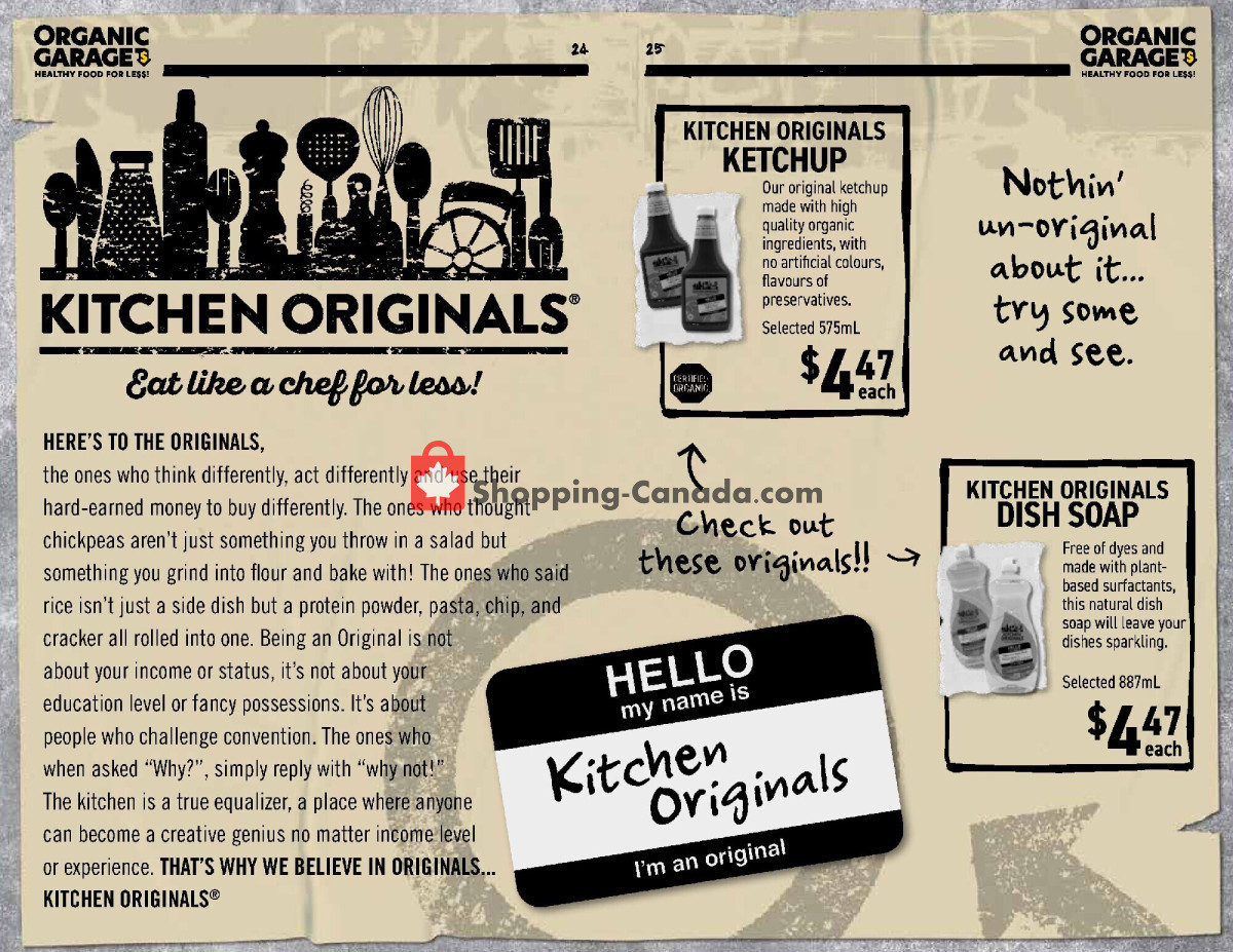 Organic Garage flyer from Wednesday January 3, 2024 to Wednesday January 17, 2024 - page 13