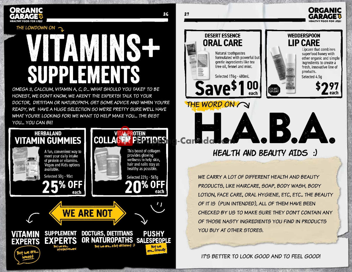 Organic Garage flyer from Wednesday January 3, 2024 to Wednesday January 17, 2024 - page 14