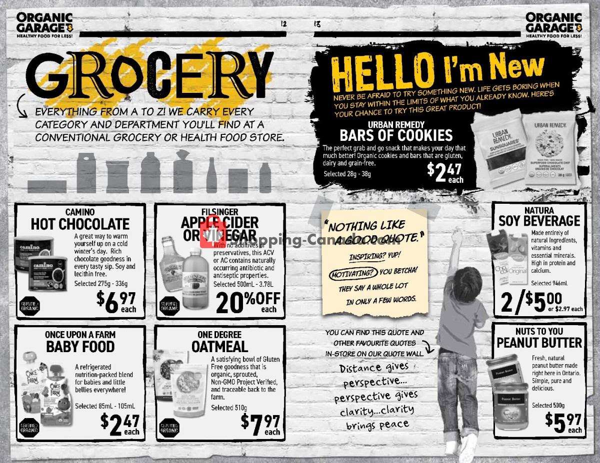 Organic Garage flyer from Wednesday January 3, 2024 to Wednesday January 17, 2024 - page 7