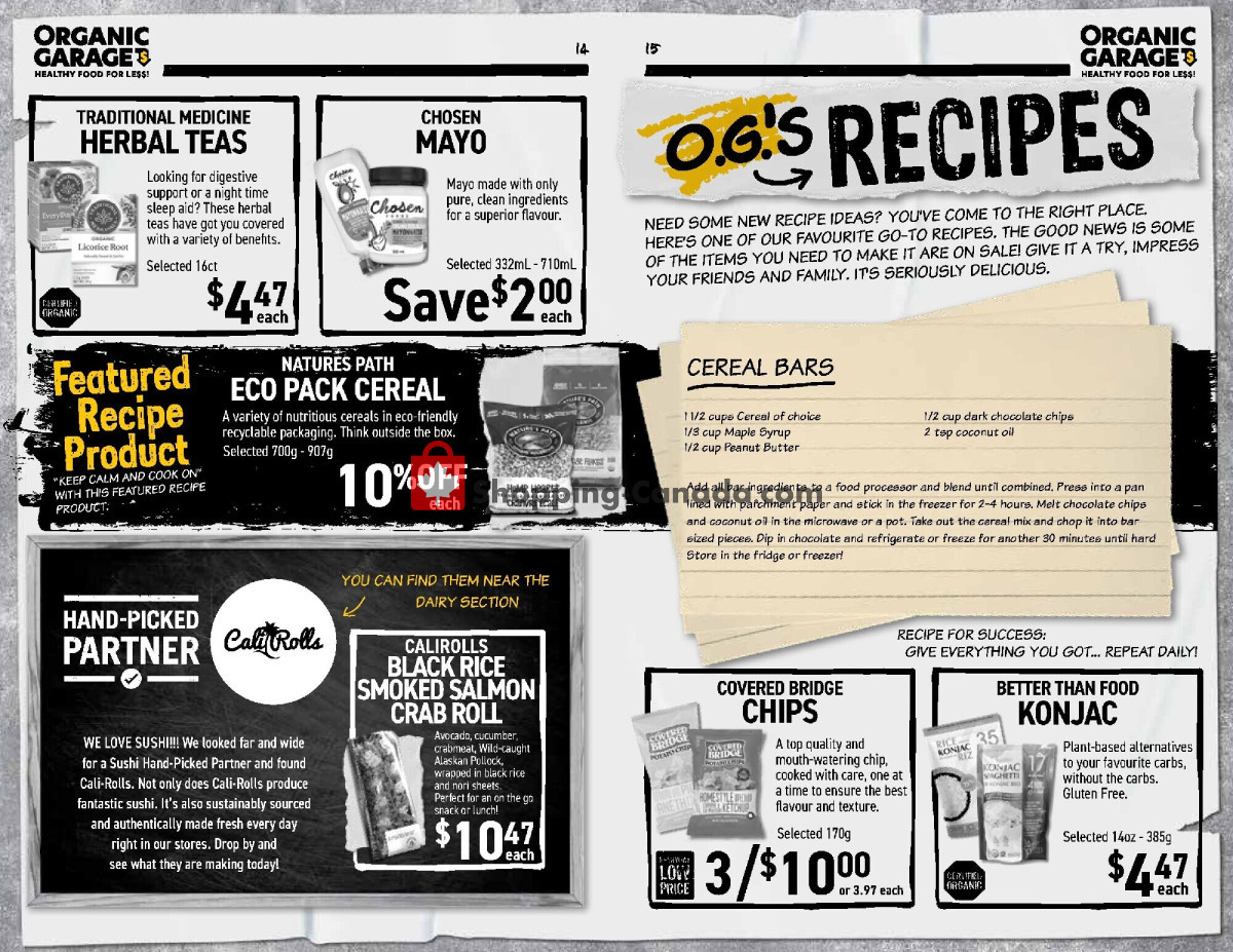 Organic Garage flyer from Wednesday January 3, 2024 to Wednesday January 17, 2024 - page 8