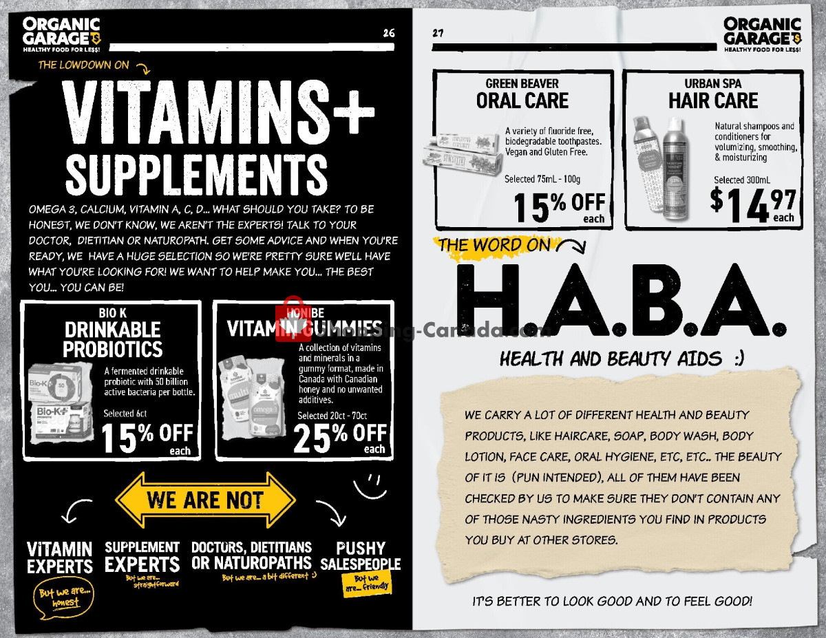 Organic Garage flyer from Wednesday January 31, 2024 to Wednesday February 14, 2024 - page 14