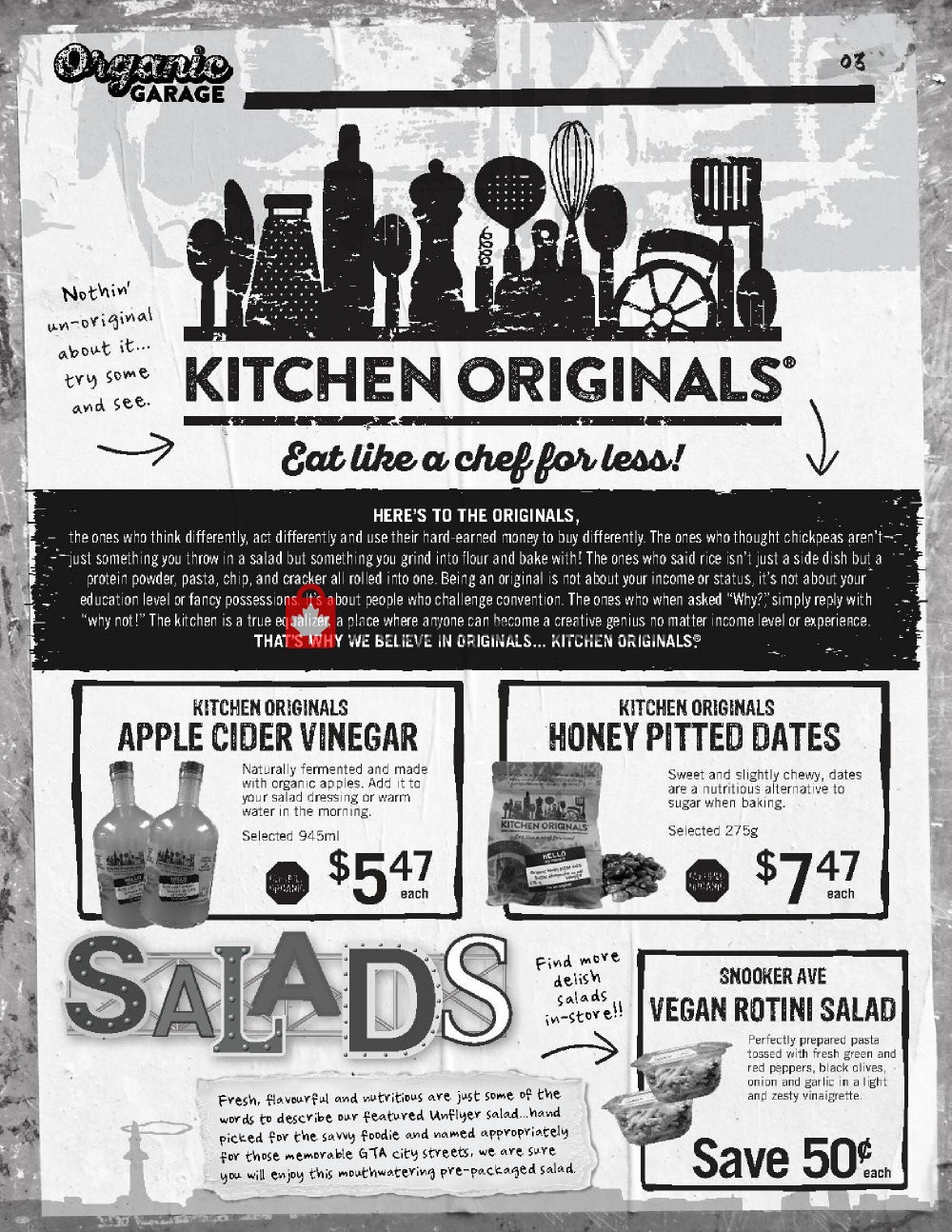 Organic Garage flyer from Wednesday July 29, 2020 to Wednesday August 12, 2020 - page 3