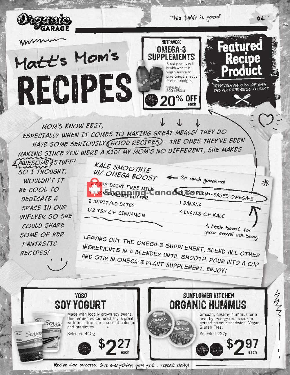 Organic Garage flyer from Wednesday July 29, 2020 to Wednesday August 12, 2020 - page 4