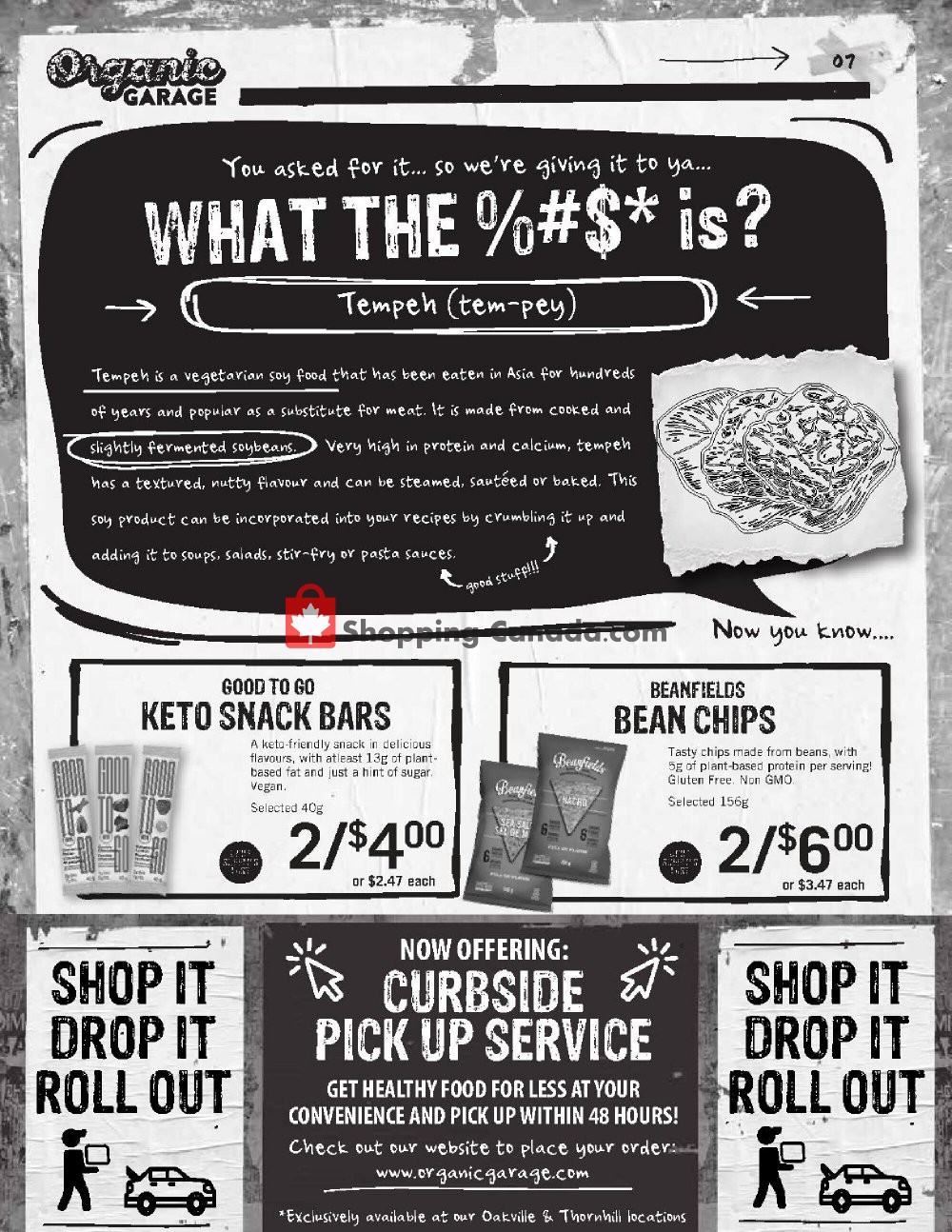 Organic Garage flyer from Wednesday July 29, 2020 to Wednesday August 12, 2020 - page 7