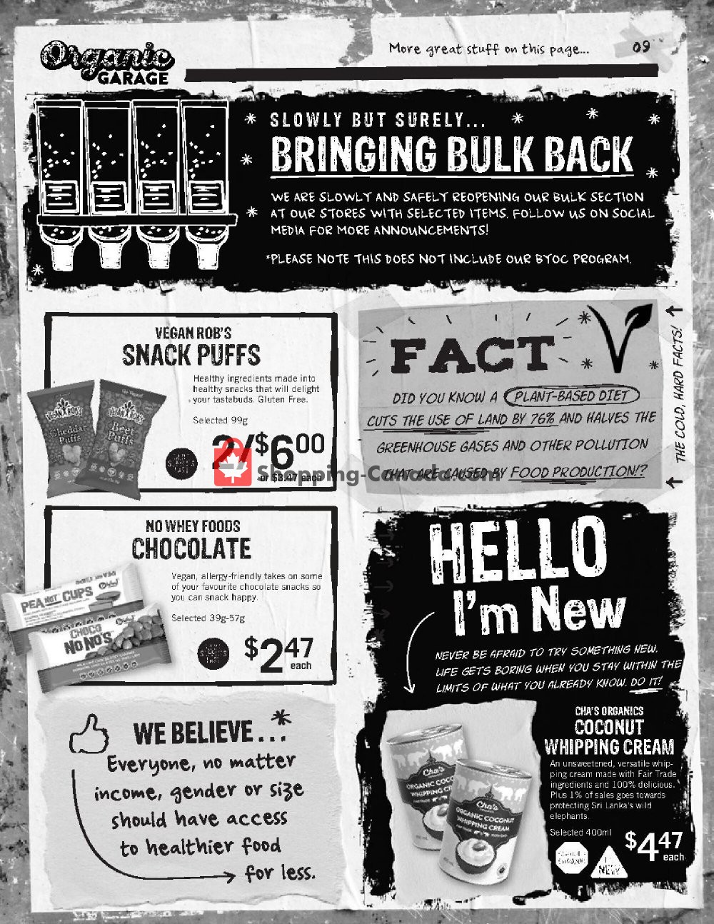 Organic Garage flyer from Wednesday July 29, 2020 to Wednesday August 12, 2020 - page 9