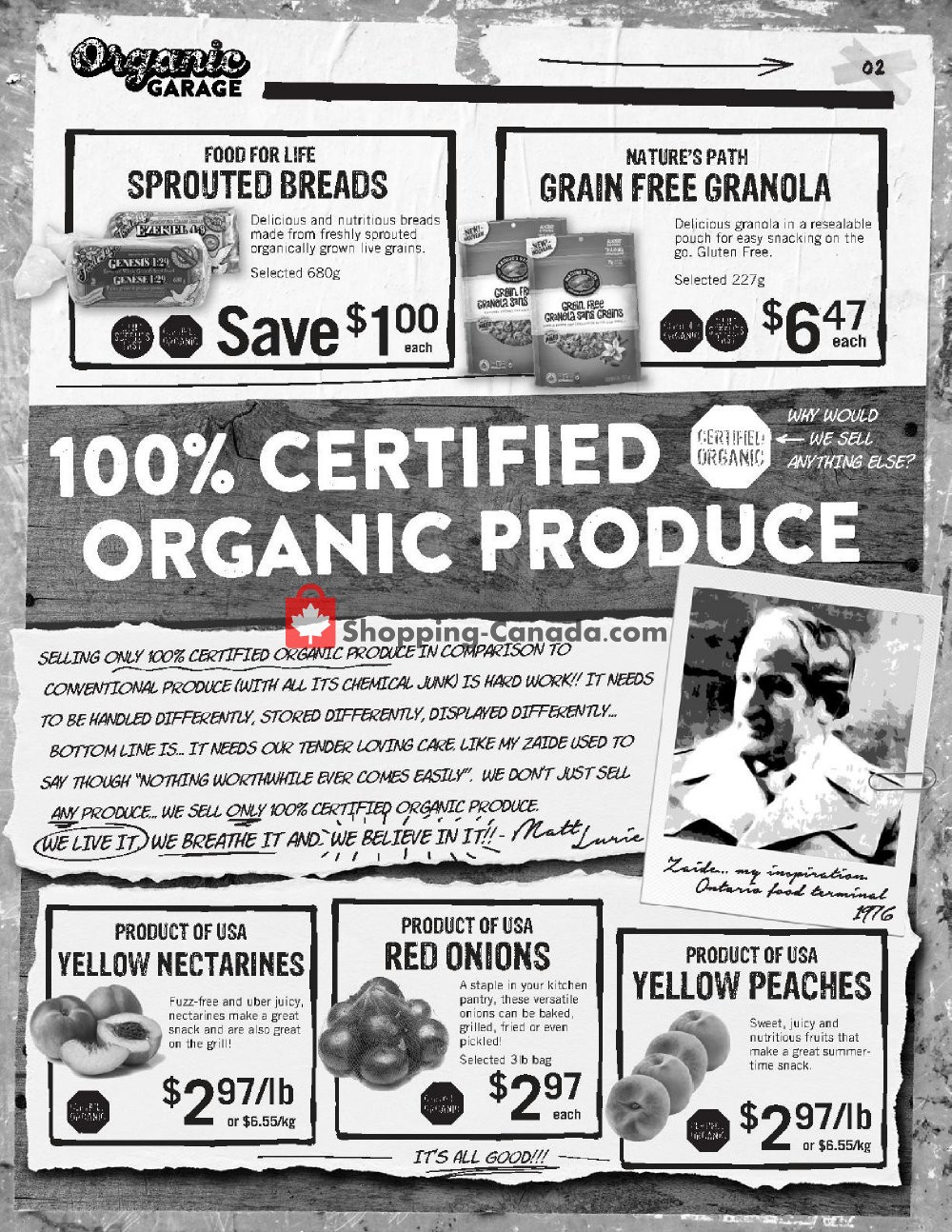 Organic Garage flyer from Wednesday June 3, 2020 to Wednesday June 17, 2020 - page 2