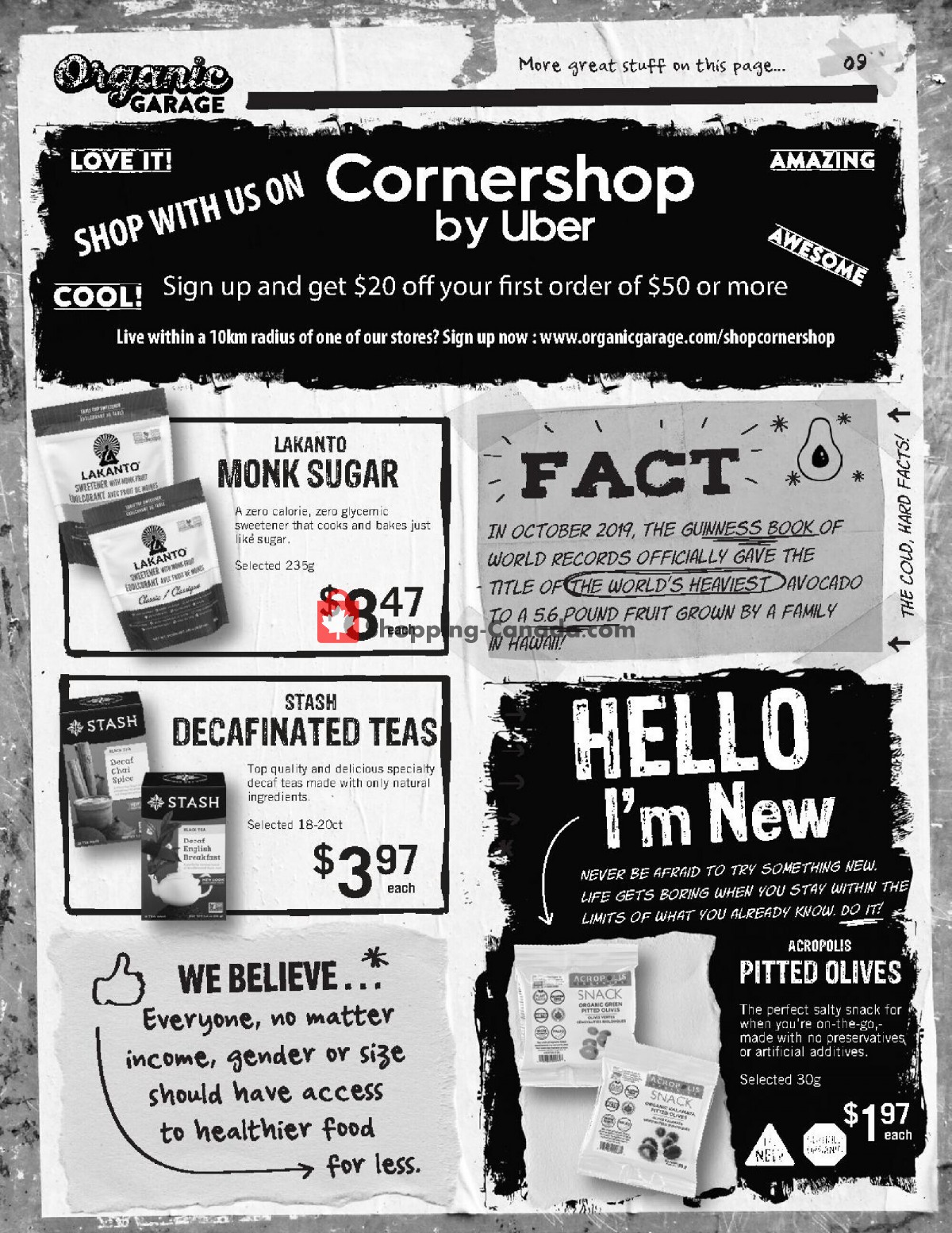 Organic Garage flyer from Wednesday March 31, 2021 to Wednesday April 14, 2021 - page 9