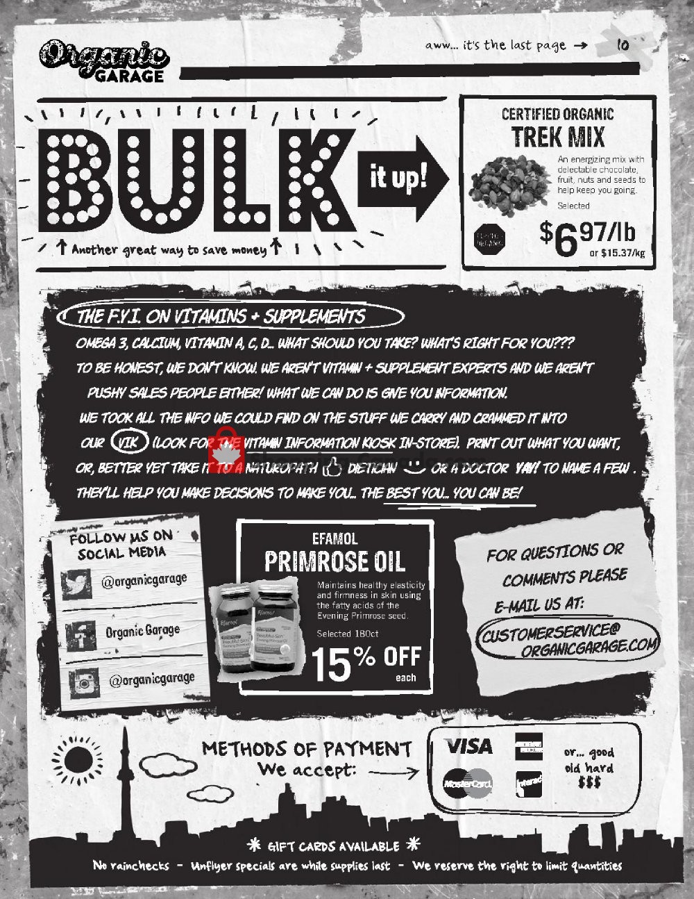 Organic Garage flyer from Wednesday May 8, 2019 to Wednesday May 22, 2019 - page 10