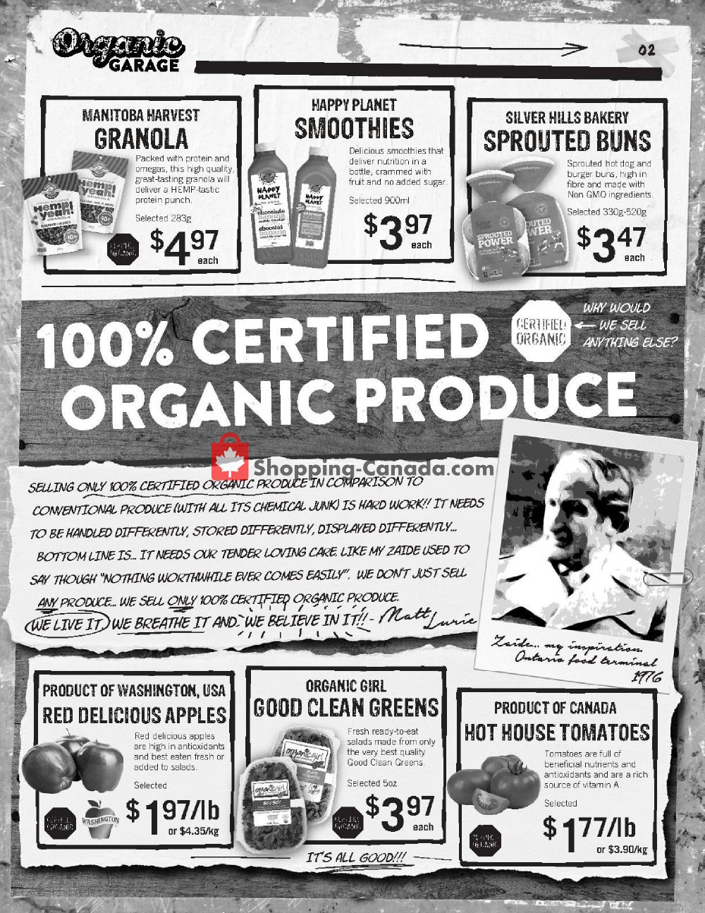 Organic Garage flyer from Wednesday May 8, 2019 to Wednesday May 22, 2019 - page 2