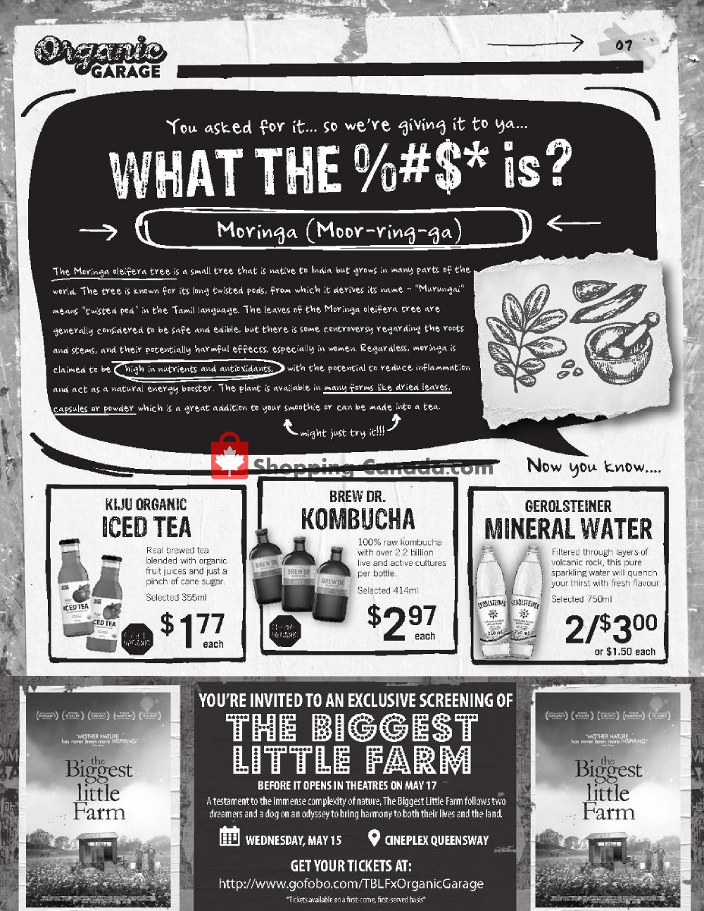Organic Garage flyer from Wednesday May 8, 2019 to Wednesday May 22, 2019 - page 7