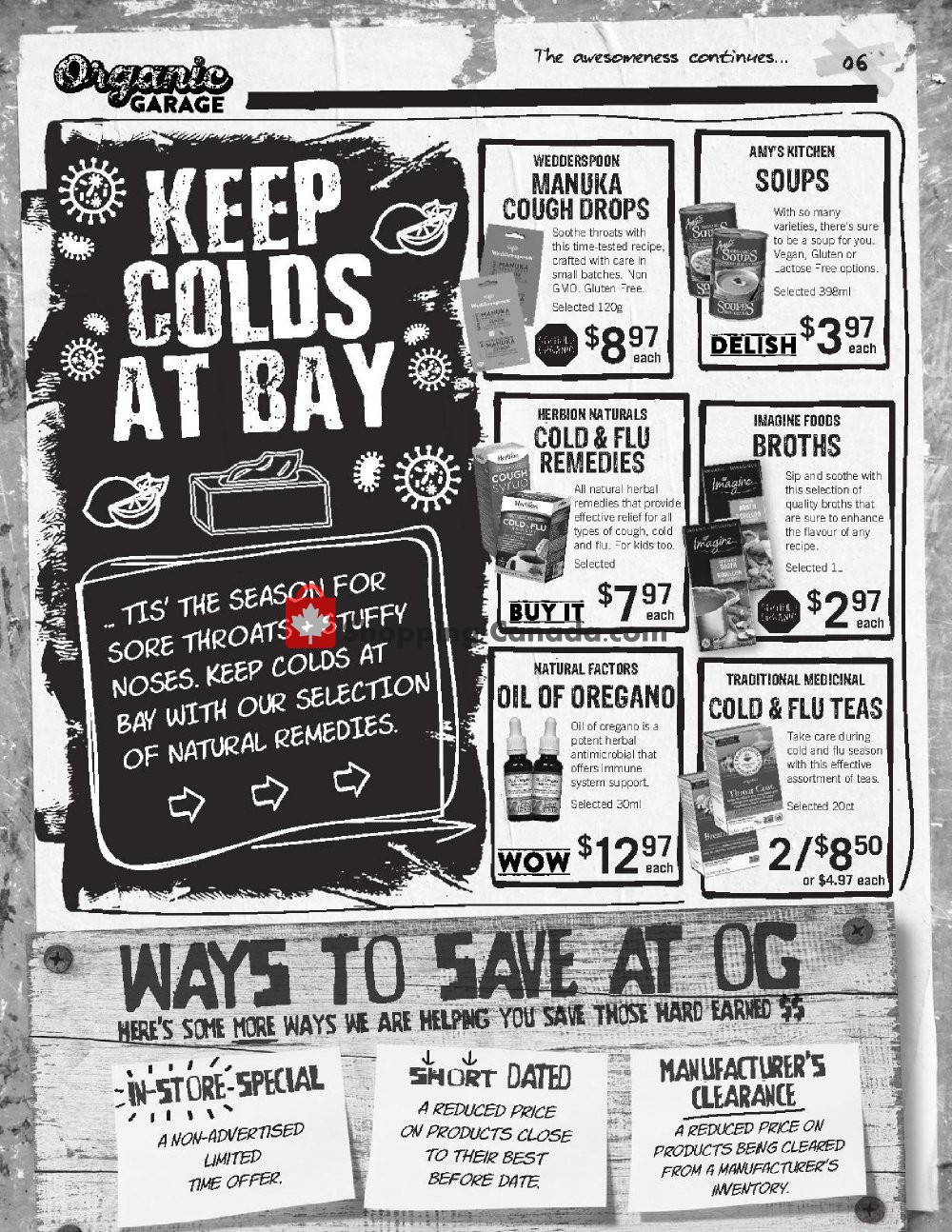 Organic Garage flyer from Wednesday November 6, 2019 to Wednesday November 20, 2019 - page 6
