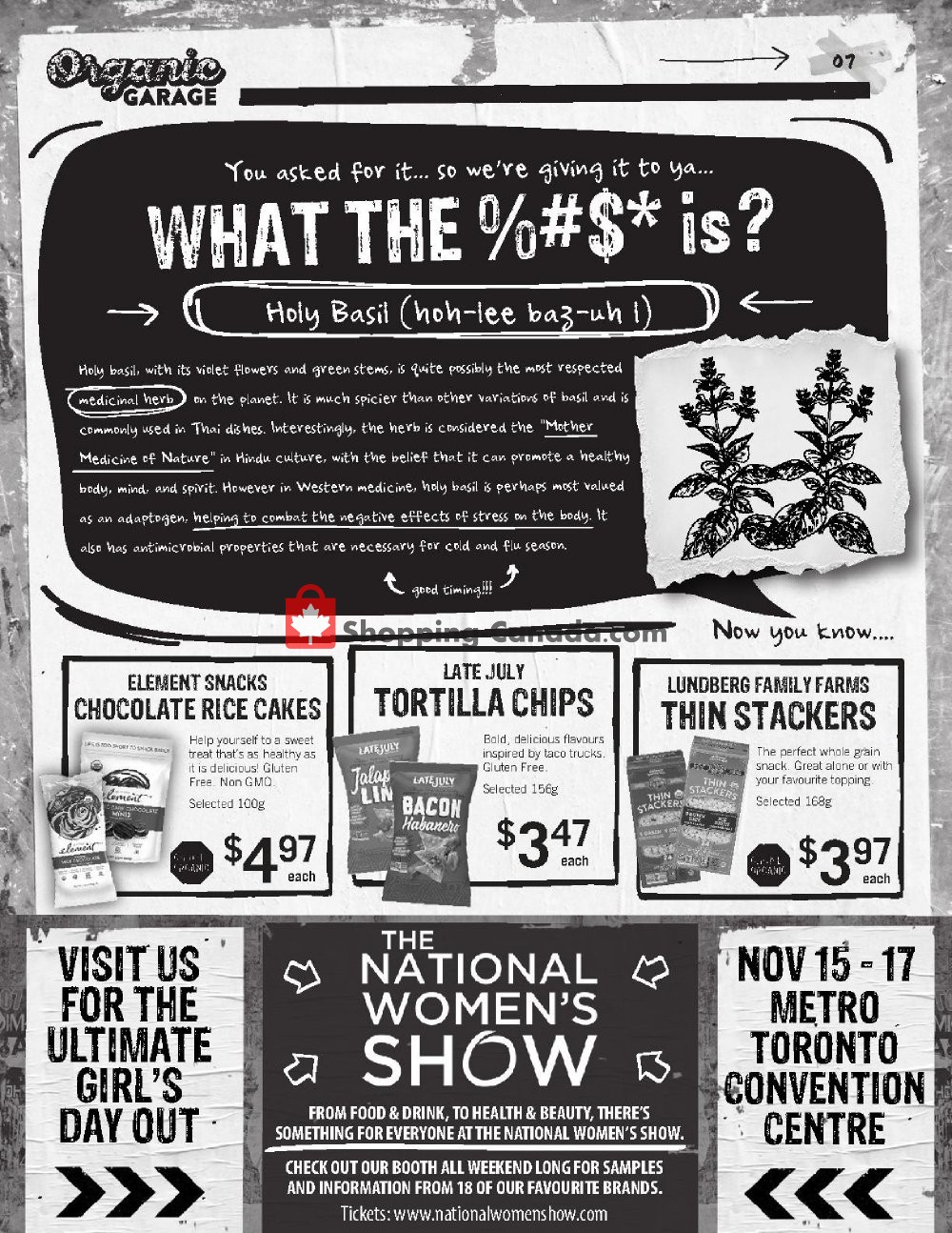 Organic Garage flyer from Wednesday November 6, 2019 to Wednesday November 20, 2019 - page 7