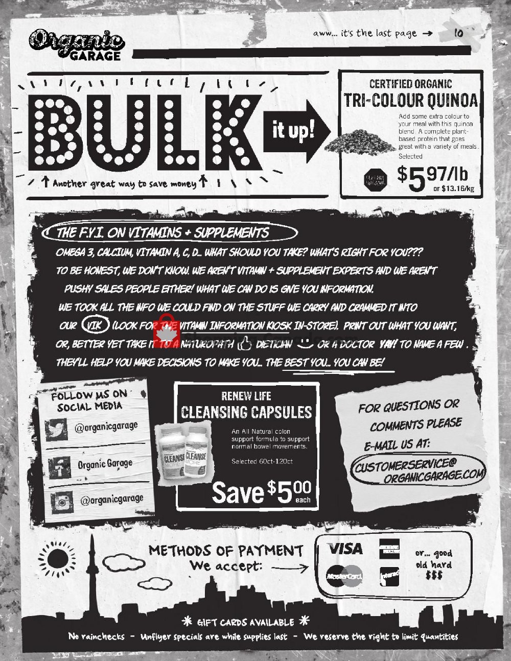 Organic Garage flyer from Wednesday October 9, 2019 to Wednesday October 23, 2019 - page 10