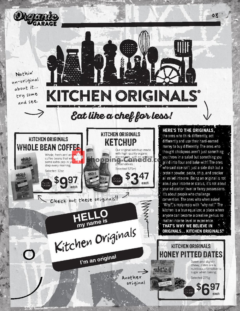 Organic Garage flyer from Wednesday October 9, 2019 to Wednesday October 23, 2019 - page 3