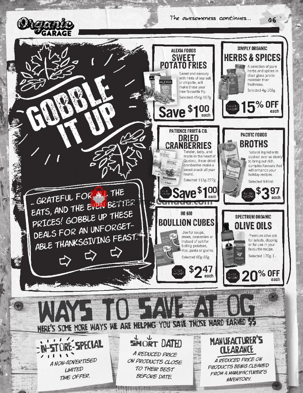 Organic Garage flyer from Wednesday October 9, 2019 to Wednesday October 23, 2019 - page 6