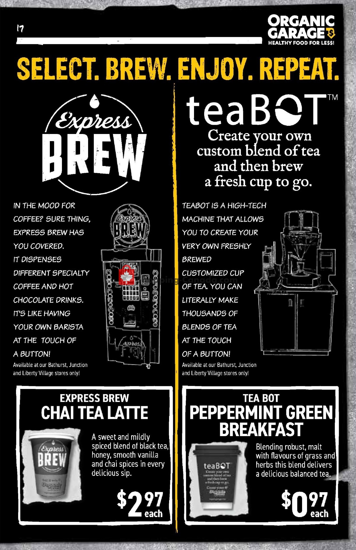 Organic Garage flyer from Wednesday September 27, 2023 to Wednesday October 11, 2023 - page 17