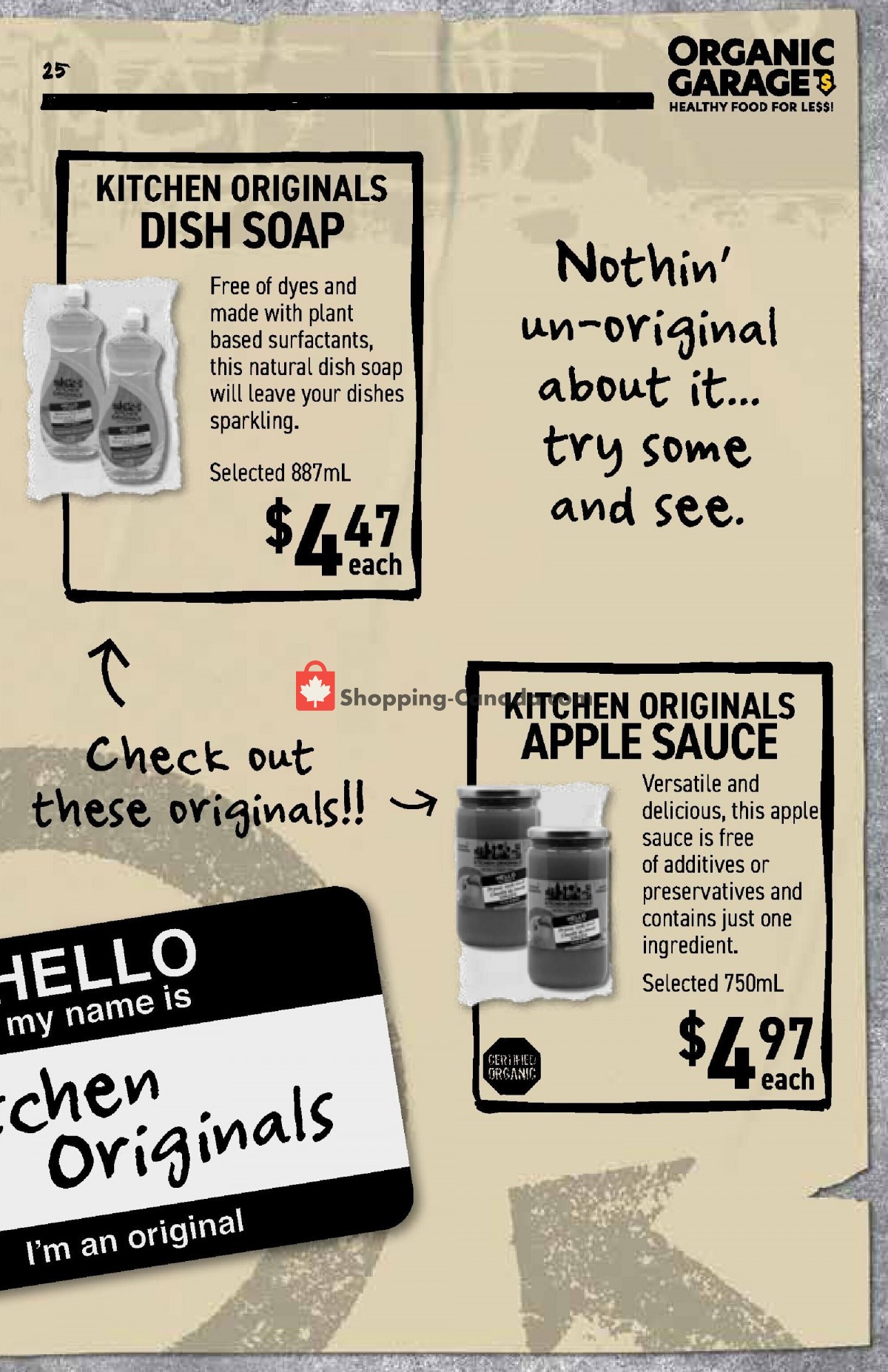 Organic Garage flyer from Wednesday September 27, 2023 to Wednesday October 11, 2023 - page 25