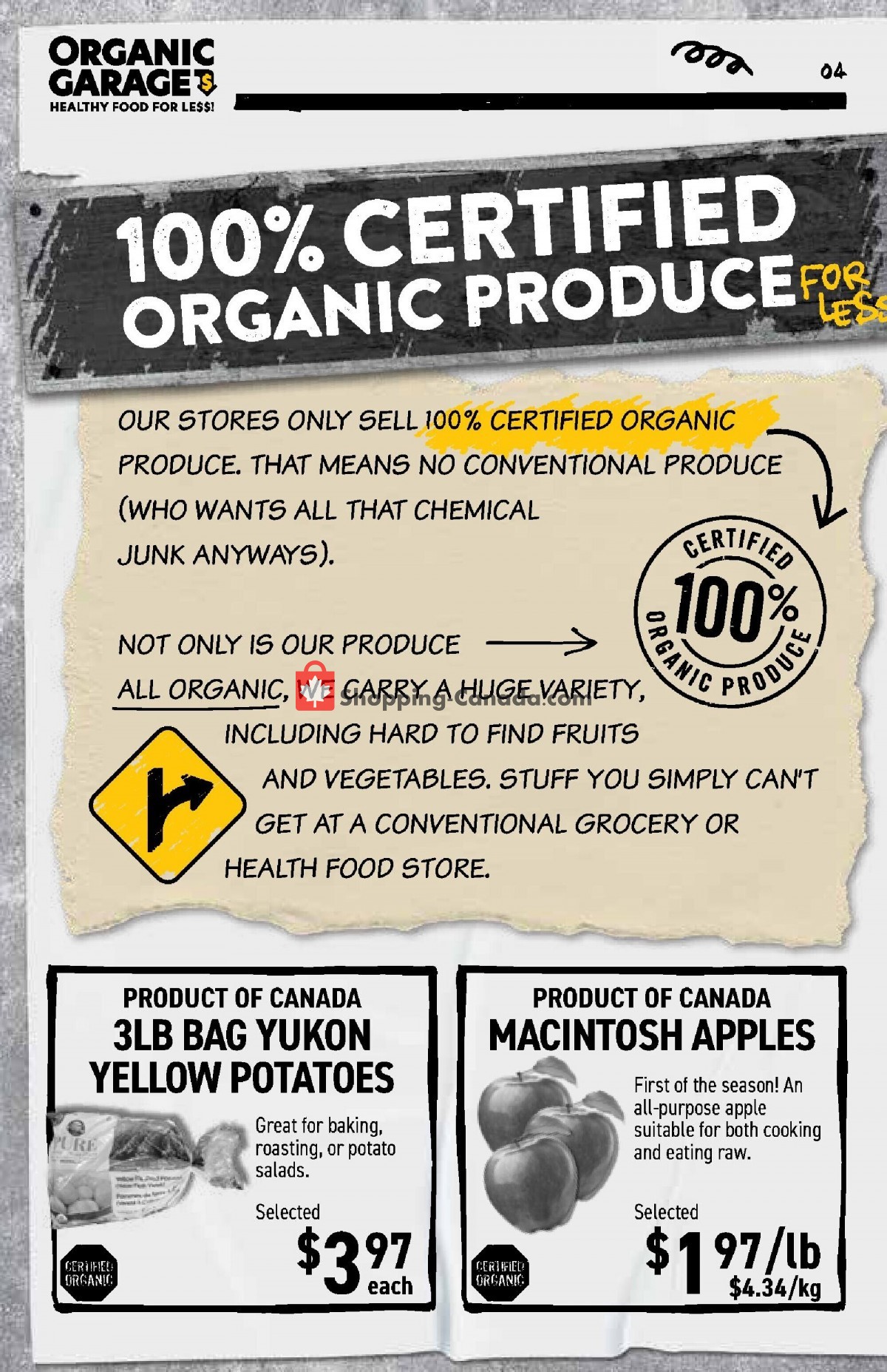 Organic Garage flyer from Wednesday September 27, 2023 to Wednesday October 11, 2023 - page 4