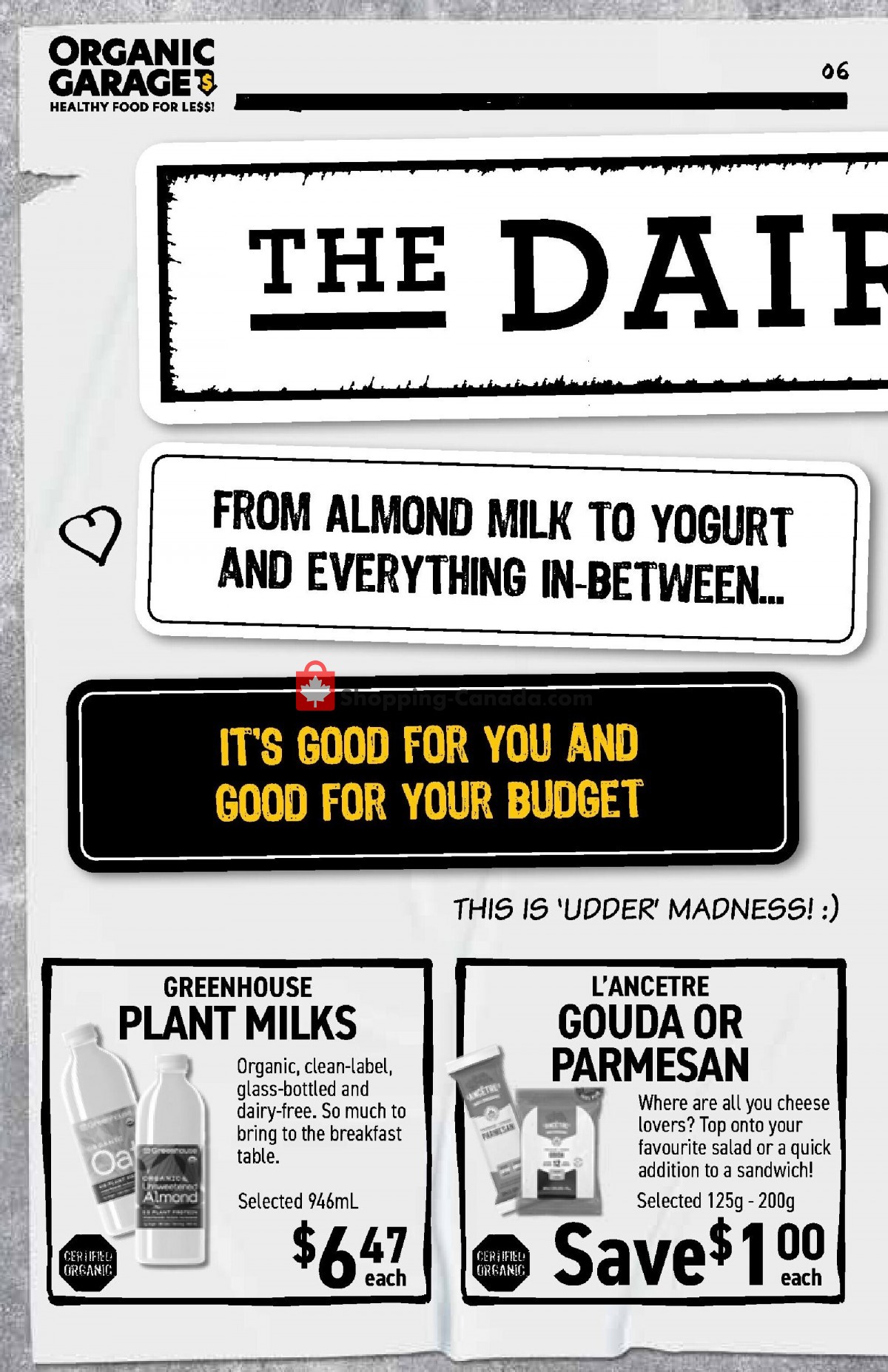 Organic Garage flyer from Wednesday September 27, 2023 to Wednesday October 11, 2023 - page 6