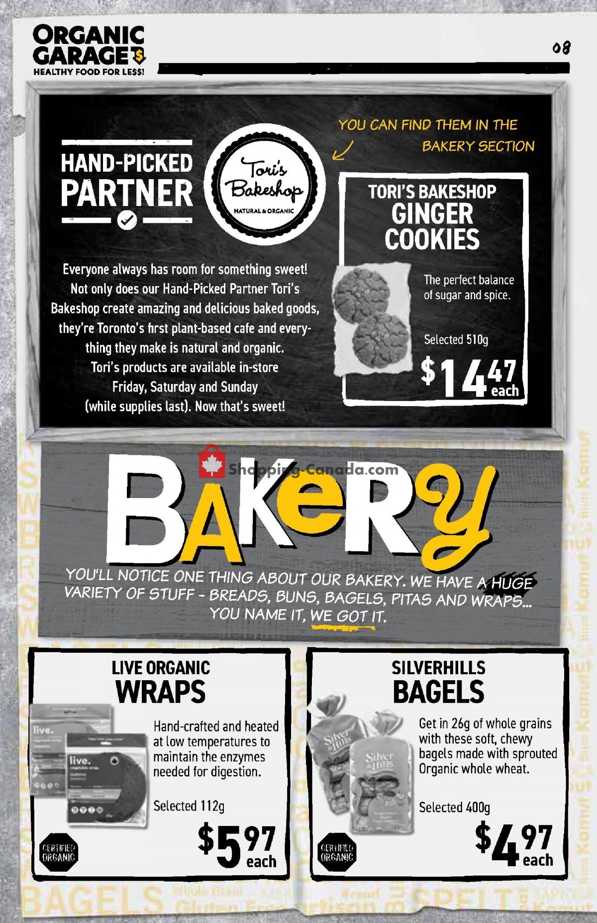 Organic Garage flyer from Wednesday September 27, 2023 to Wednesday October 11, 2023 - page 8
