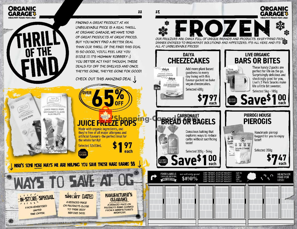 Organic Garage flyer from Wednesday December 20, 2023 to Wednesday January 3, 2024 - page 12