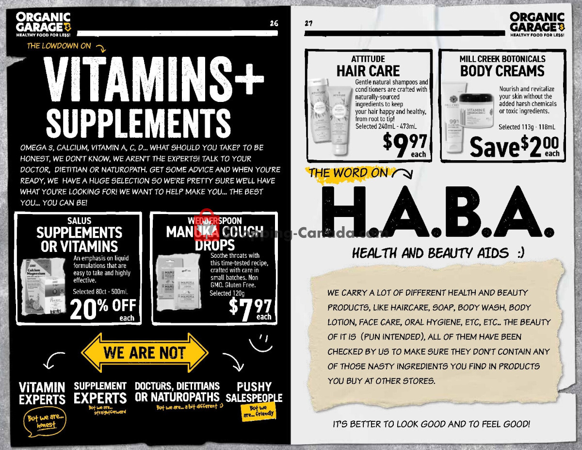 Organic Garage flyer from Wednesday January 17, 2024 to Wednesday January 31, 2024 - page 14