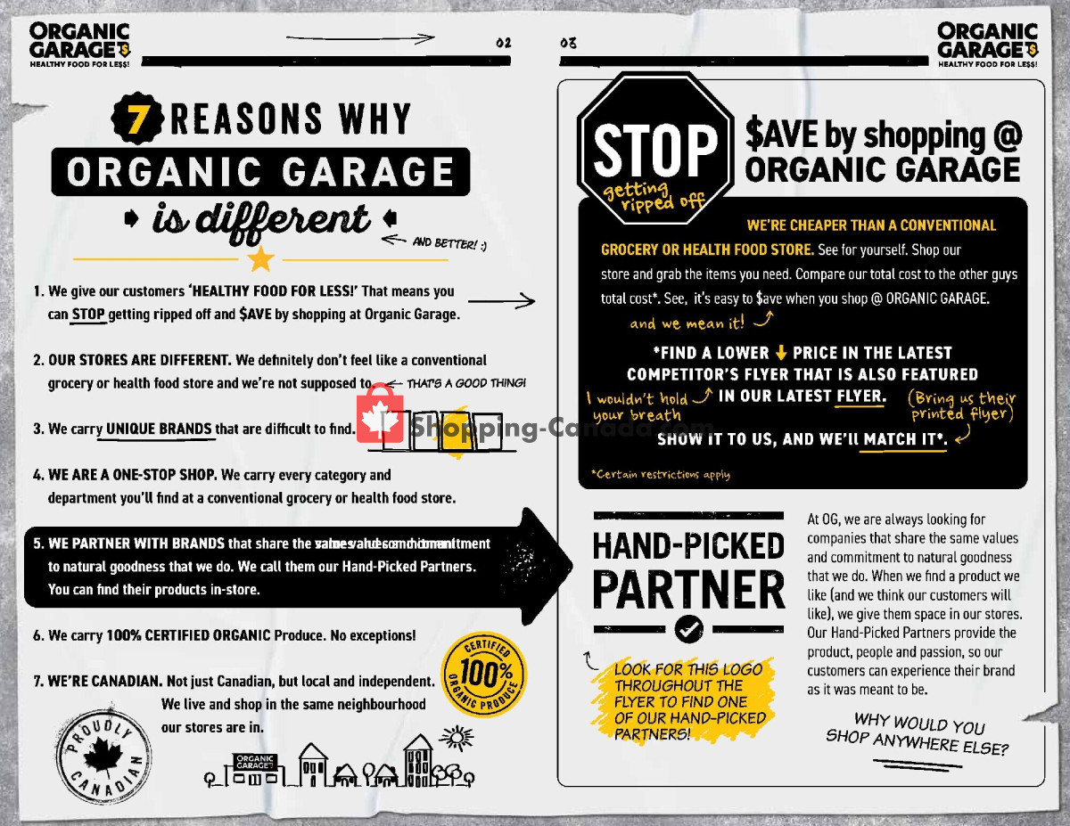 Organic Garage flyer from Wednesday January 17, 2024 to Wednesday January 31, 2024 - page 2