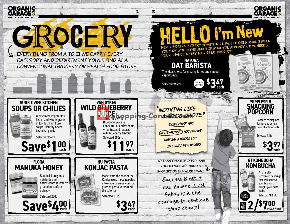 Organic Garage flyer from Wednesday January 17, 2024 to Wednesday January 31, 2024 - page 7