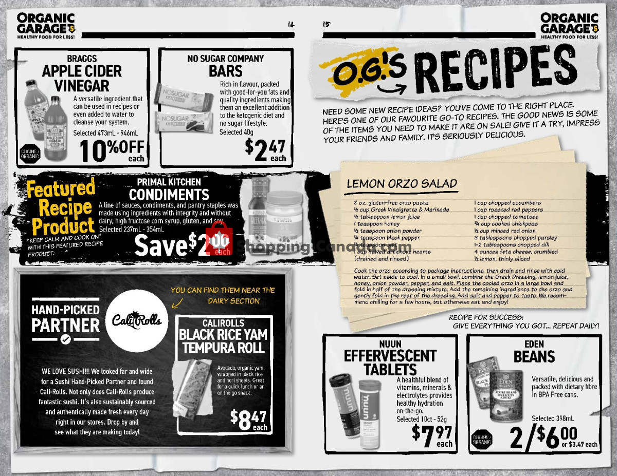 Organic Garage flyer from Wednesday January 17, 2024 to Wednesday January 31, 2024 - page 8