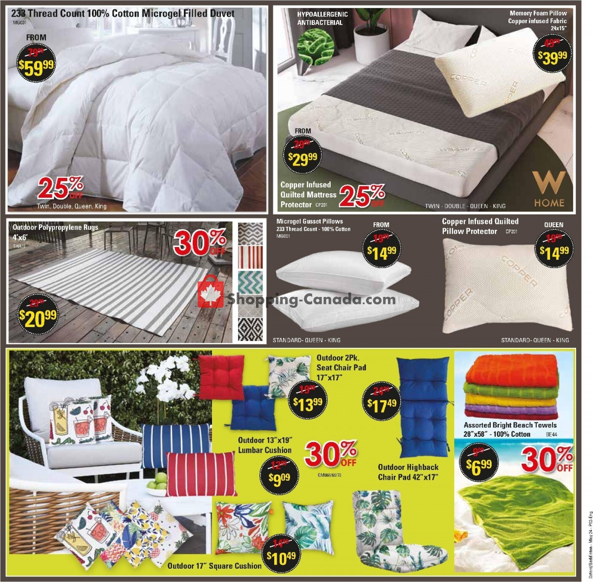 Oxford Mills Bedding & Towels flyer from Wednesday May 24, 2023 to Tuesday June 27, 2023 - page 2