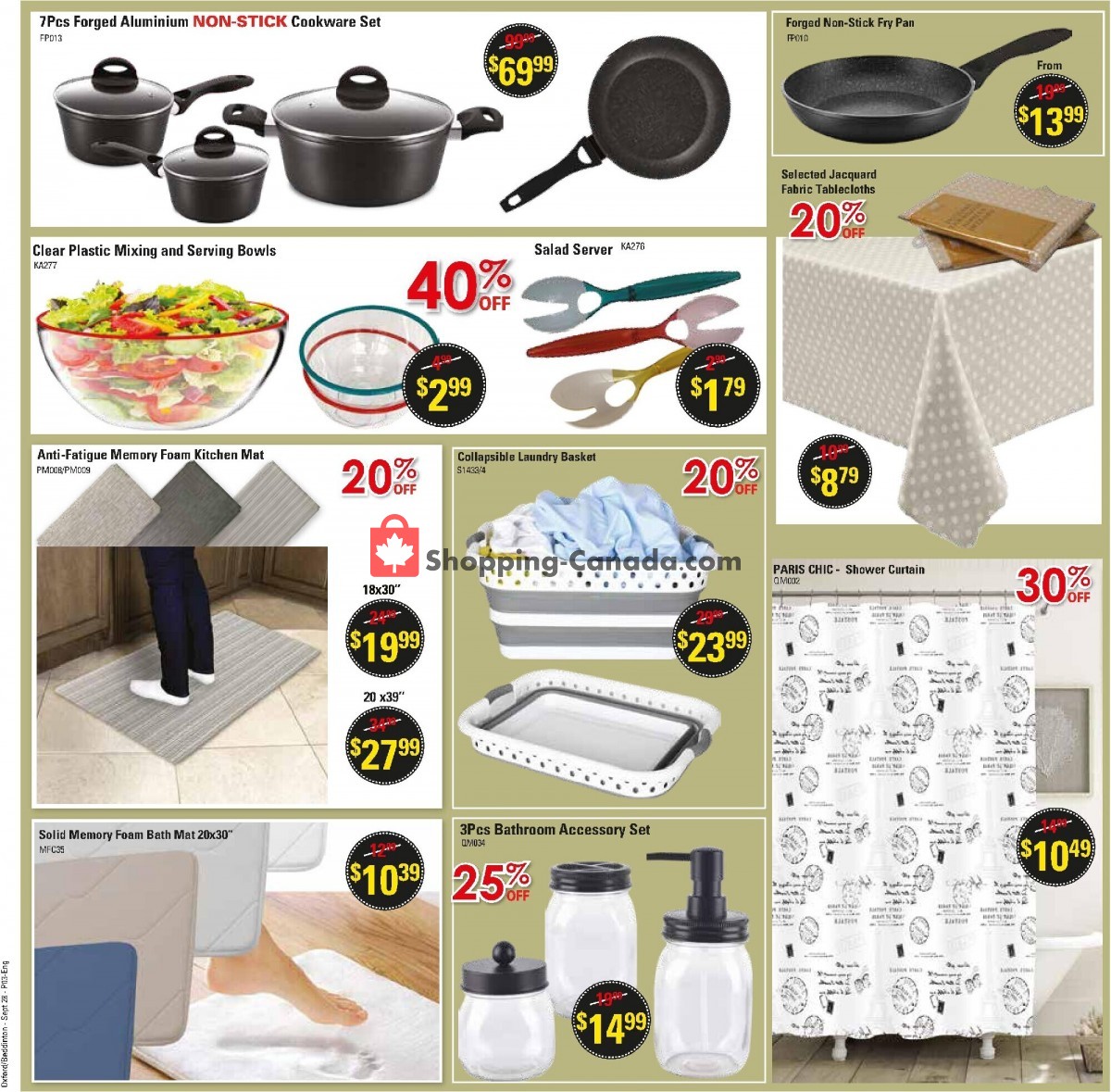 Oxford Mills Bedding & Towels flyer from Wednesday September 28, 2022 to Tuesday October 25, 2022 - page 3