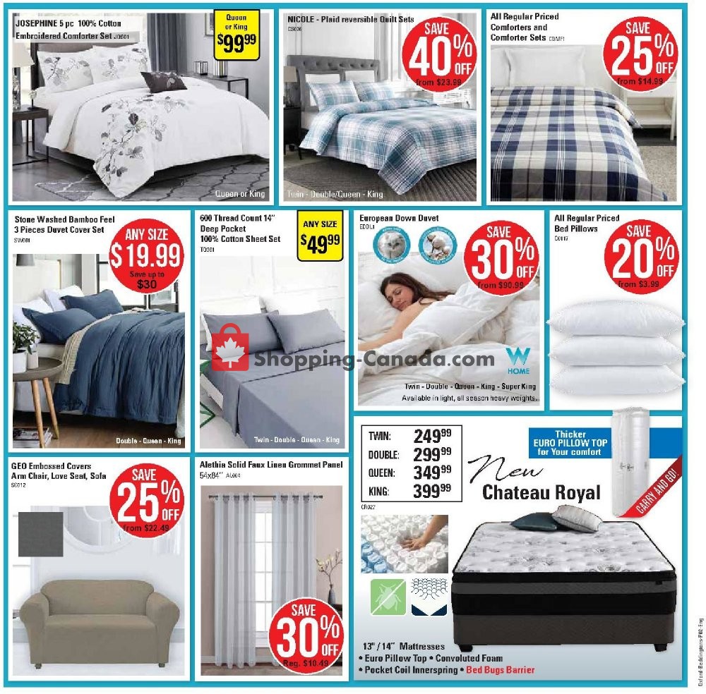 Oxford Mills Bedding & Towels flyer from Wednesday May 27, 2020 to Tuesday June 23, 2020 - page 2