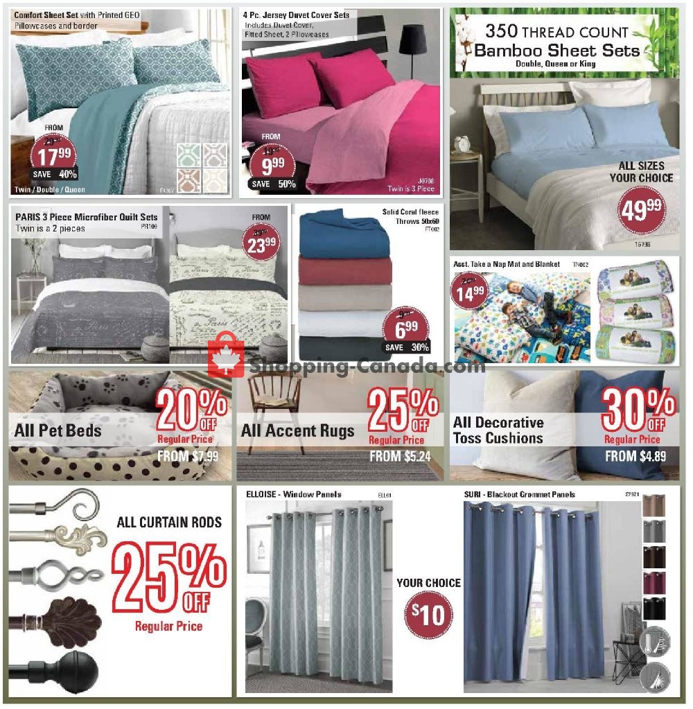 Oxford Mills Bedding & Towels flyer from Wednesday March 6, 2019 to Tuesday April 2, 2019 - page 3