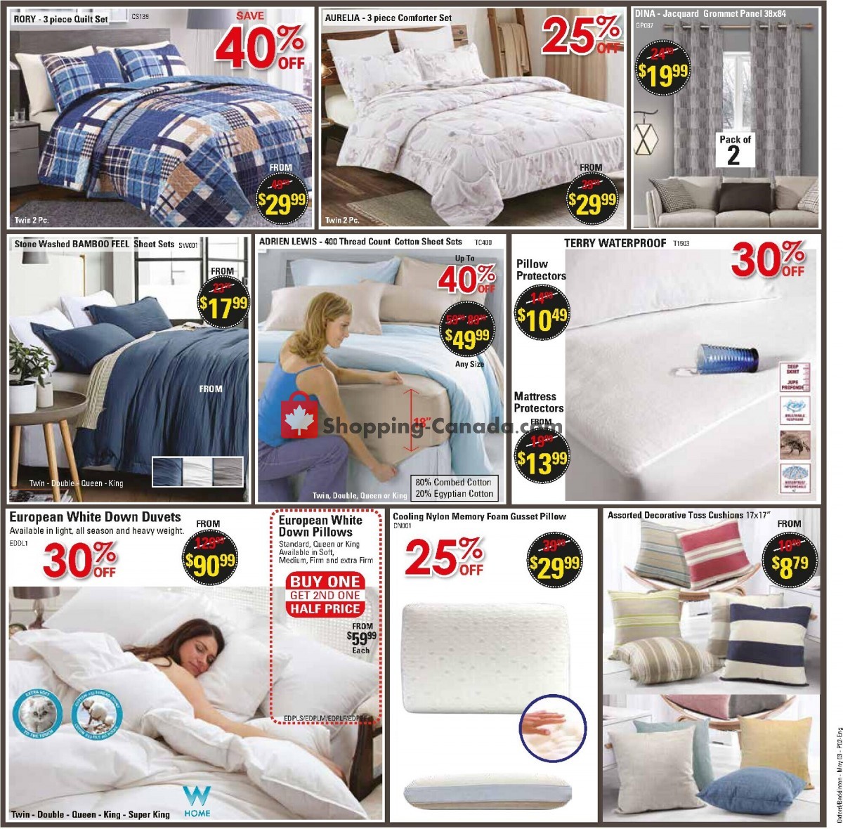 Oxford Mills Bedding & Towels flyer from Wednesday April 26, 2023 to Tuesday May 23, 2023 - page 2