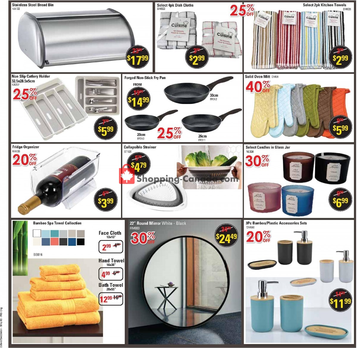 Oxford Mills Bedding & Towels flyer from Wednesday April 26, 2023 to Tuesday May 23, 2023 - page 3
