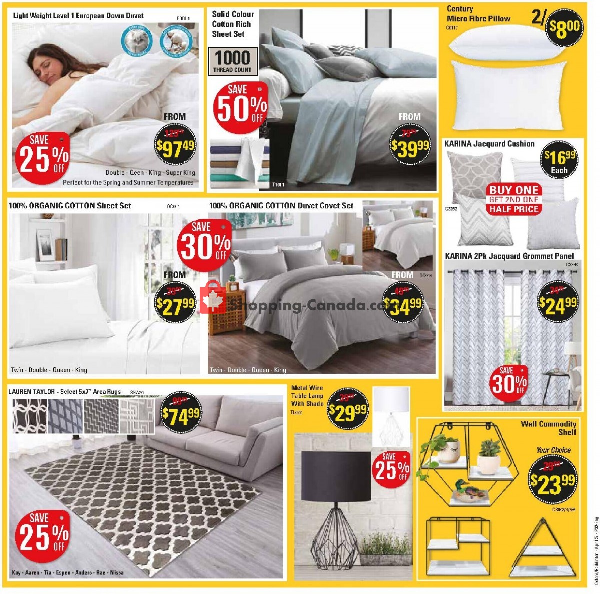 Oxford Mills Bedding & Towels flyer from Wednesday April 27, 2022 to Tuesday May 24, 2022 - page 2