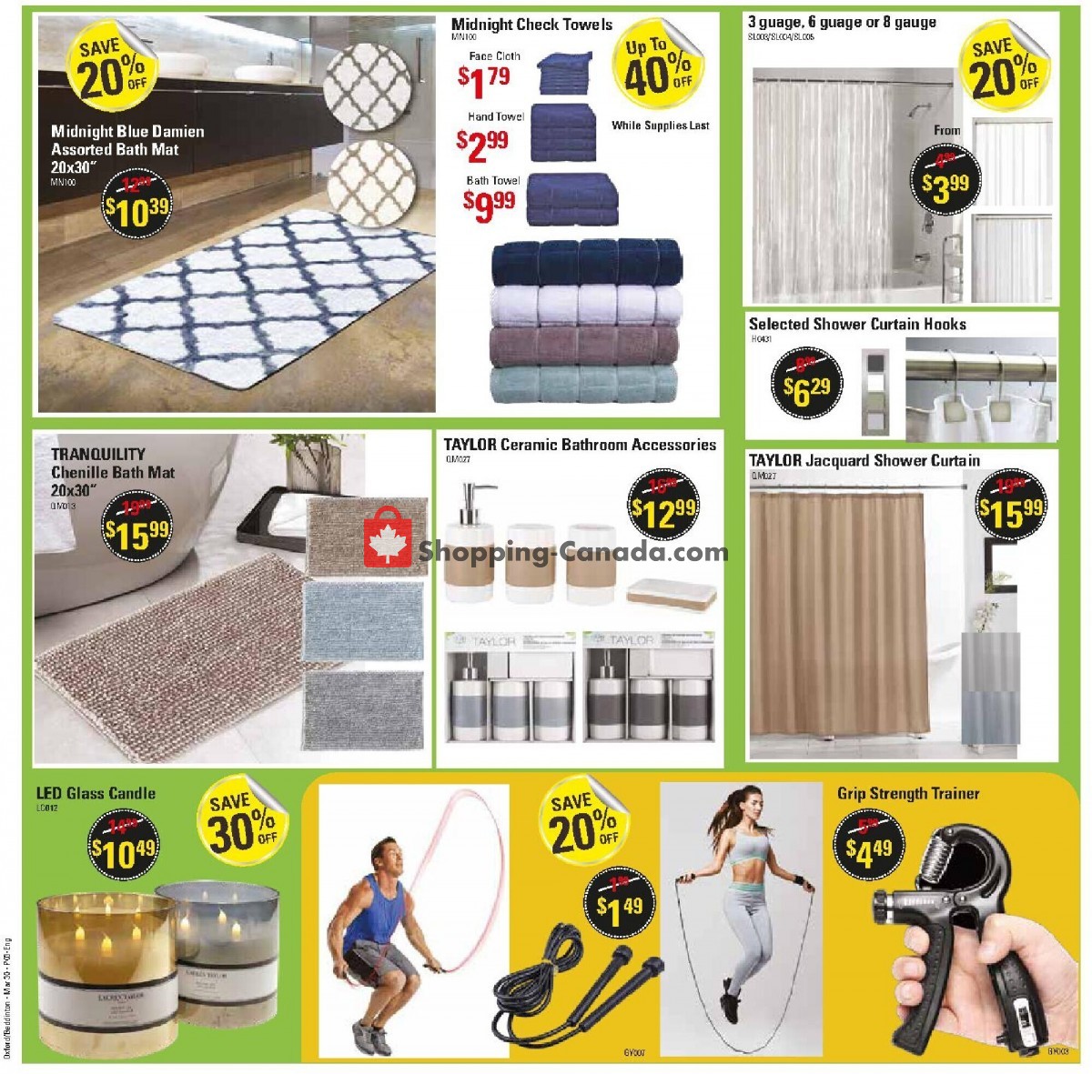 Oxford Mills Bedding & Towels flyer from Wednesday March 30, 2022 to Tuesday April 26, 2022 - page 3