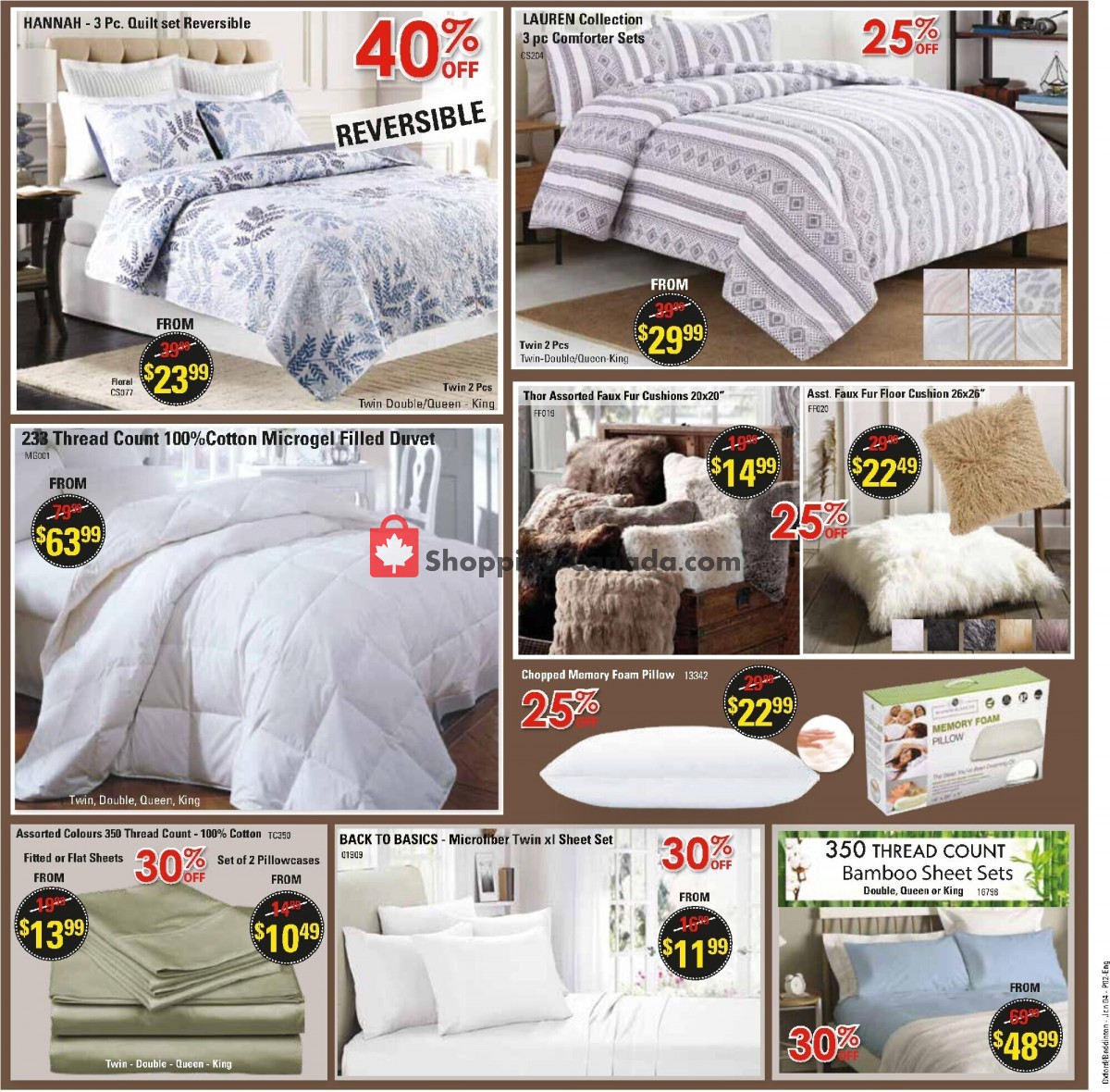 Oxford Mills Bedding & Towels flyer from Wednesday January 4, 2023 to Tuesday January 31, 2023 - page 2
